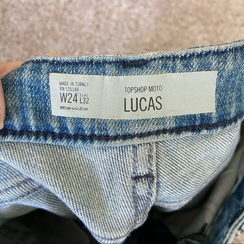 Topshop Blue Lucas Jeans - Picture 4 of 4